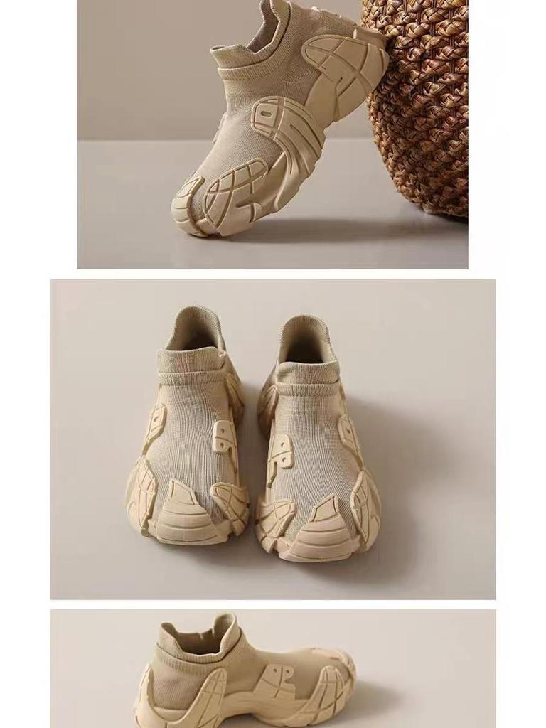 Vielseitige Sommer-Freizeit-Sneaker: Damen Schuhe mit weicher Sohle, zum Hineinschlüpfen, Modetrend