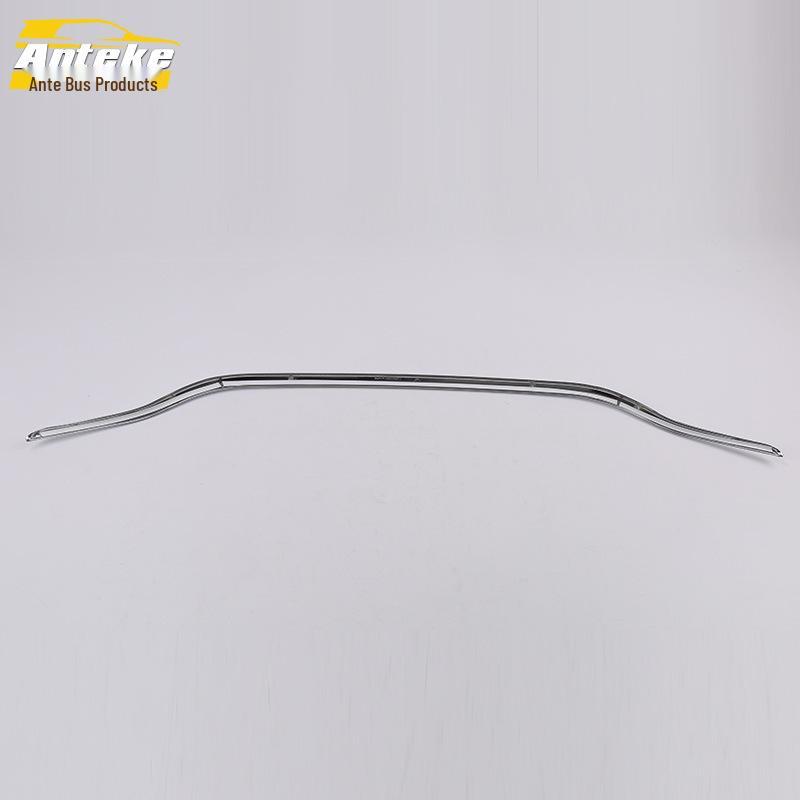 Compatible with 14 Fit models: Center Grille Anti-Scratch Trim Strip Sticker - Front Hood Collision Protection Accessory.