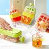 Ice Cube Tray Water Bottle Cube Mold Press Maker Camping Diy Fruit Juice Beverage Dual Use Ice Kettlebar Accessories