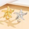 Stainless Steel Starfish Vacation Ring - Marine Life Jewelry Collection