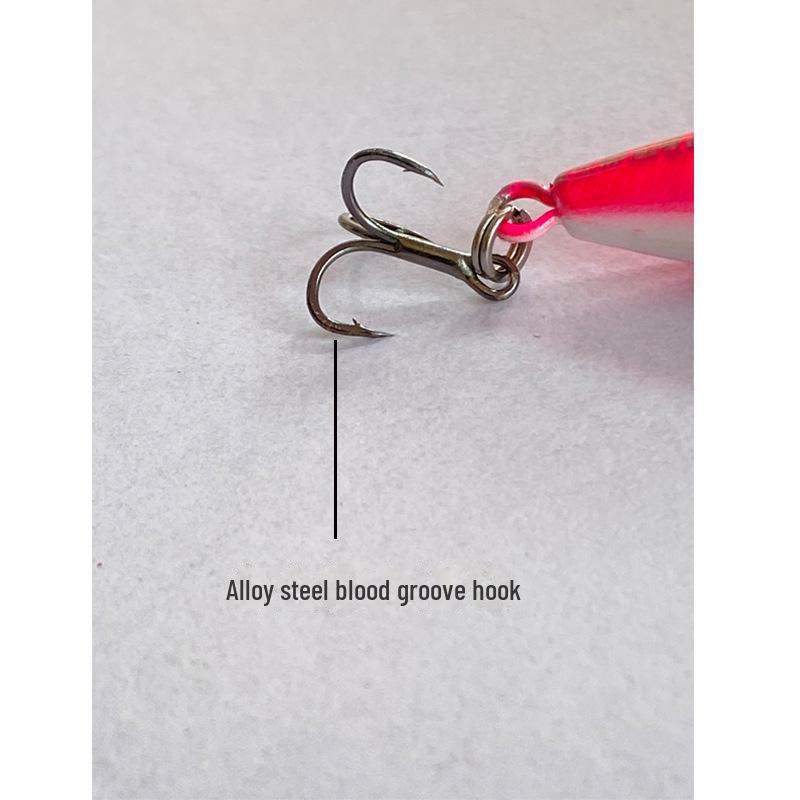 "4.8g 5cm Plastic Sinking Pencil Lure - Simulated Fish Design for Fishing"
