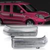 LED Side Mirror Marker Lights for 2015-2022 Ram ProMaster City SLT Tradesman Base Dynamic Amber LED Turn Signal Lamps Clear Lens Left Right Ourside