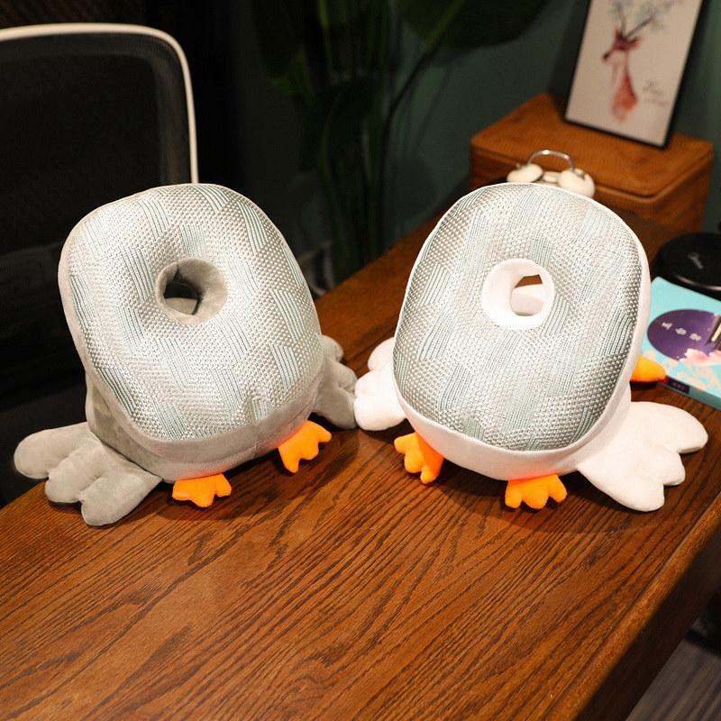 Creative Goose Nap Pillow Plush Toy Office Pillow Nap Ice Vine Pillow Student Breathable Pillow Birthday Gift