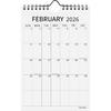 Small Wall Calendar 2026, 6''x9'' Mini Calendar Including January 2026 To June 2027, Monthly Minimalist Little Notepad Calendar for Fridge, Work,