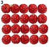 20Pcs 10mm Czech Crystal Stones Pave Clay Round Disco Ball Spacer Beads Accessories