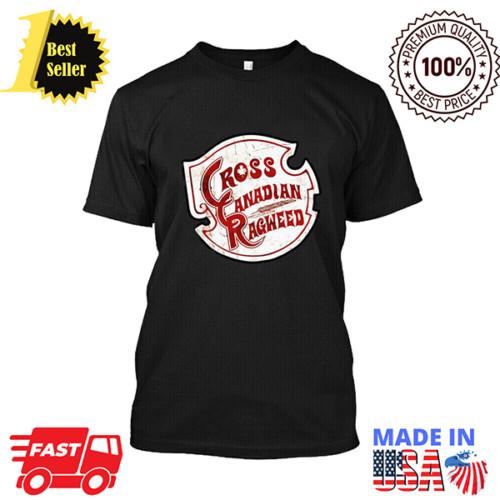 CROSS CANADIAN RAGWEED Logo Design Holiday Gift Tee Unisex T-Shirt XXXXL