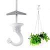 2Pcs Multipurpose and Durable Metal Hooks for Ceiling and Wall Installation Perfect for Home and Store Decorations