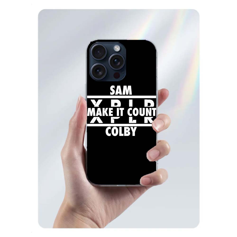 Sam and Colby XPLR Clear Phone Case For Iphone 17 Air 16 Pro Max 15 Pro 14 Plus 17E 16E 11 13 12 Mini Cover Cases Fundas Cell TP