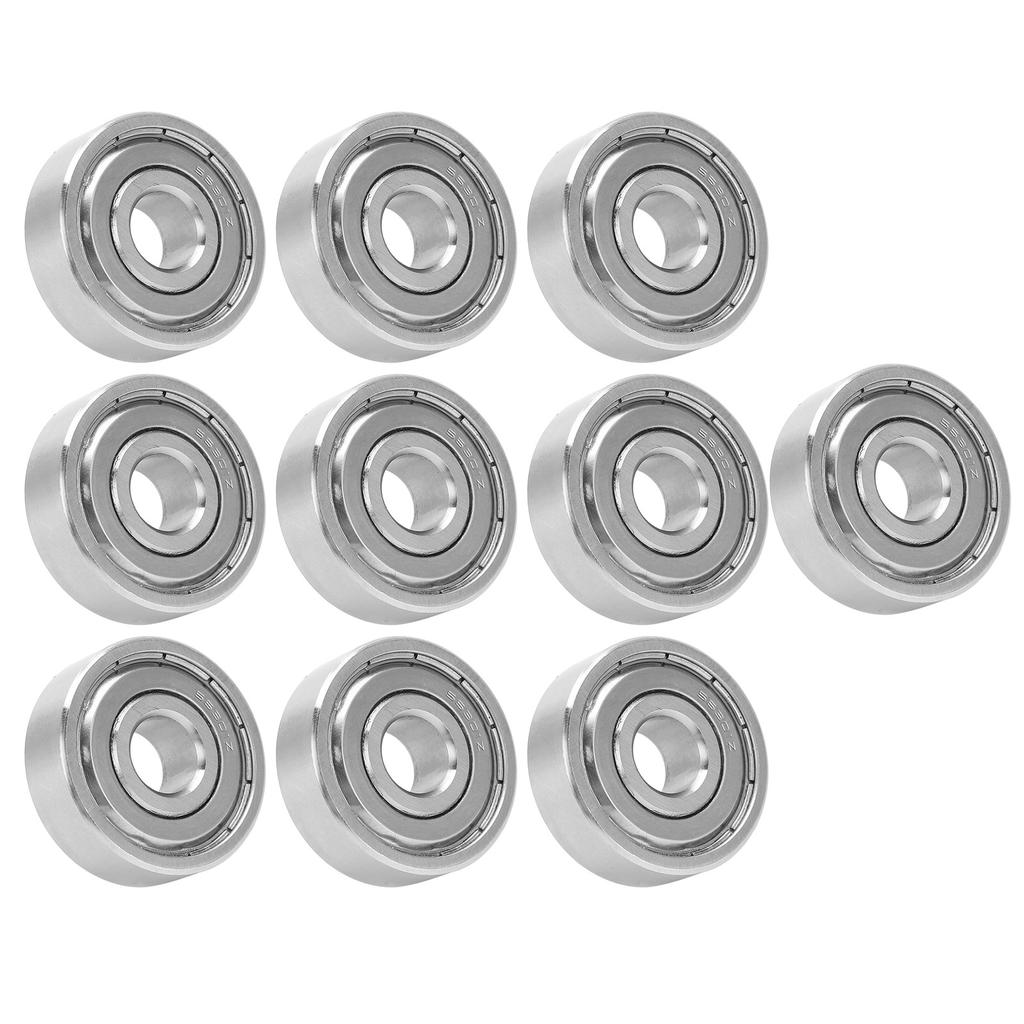 10 Stück Miniatur-Kugellager Edelstahl Hochgeschwindigkeits-Geräteteile S6301ZZ 37x12x12mm