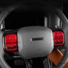 For HAVAL H9 2024-2026 Aluminum Alloy Red Car One-touch Start Gear Steering Wheel Button Trim Interior Car Accessories
