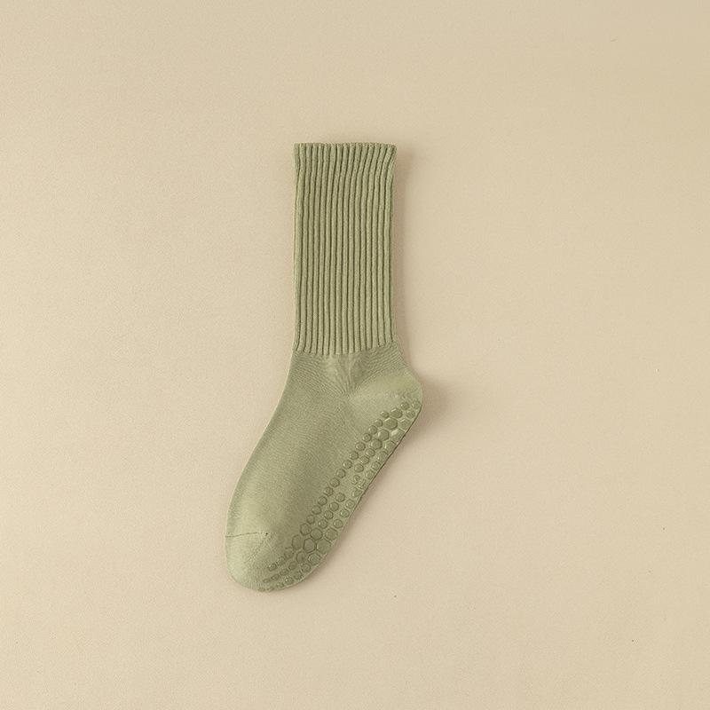 Women's Mid-Calf Seamless Anti-Slip Yoga & Pilates Socks