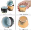 Vintage Chinese-style Handmade Ceramic Kung Fu Tea Set, Small Tea Cups, Small-capacity Tea Cups, Coffee Cups, Sake Cups
