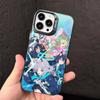 B-Blue Archive Anime The Animation Phone Case Color Silver Shell For IPhone 17 16 15 14 13 12 11 Pro Max Plus