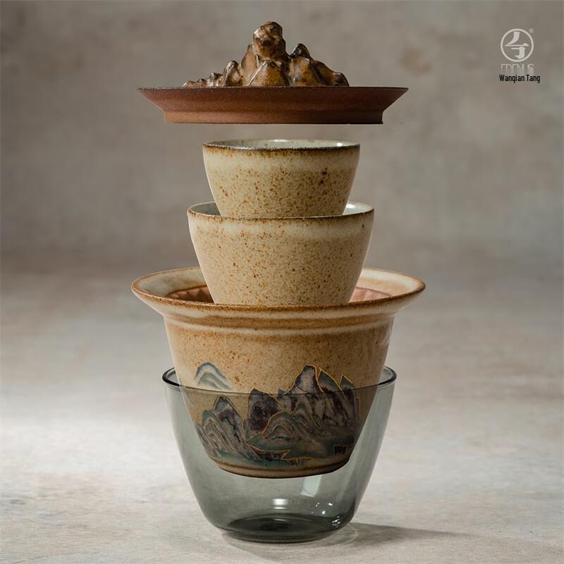 Edenus Portable Ceramic Travel Tea Set