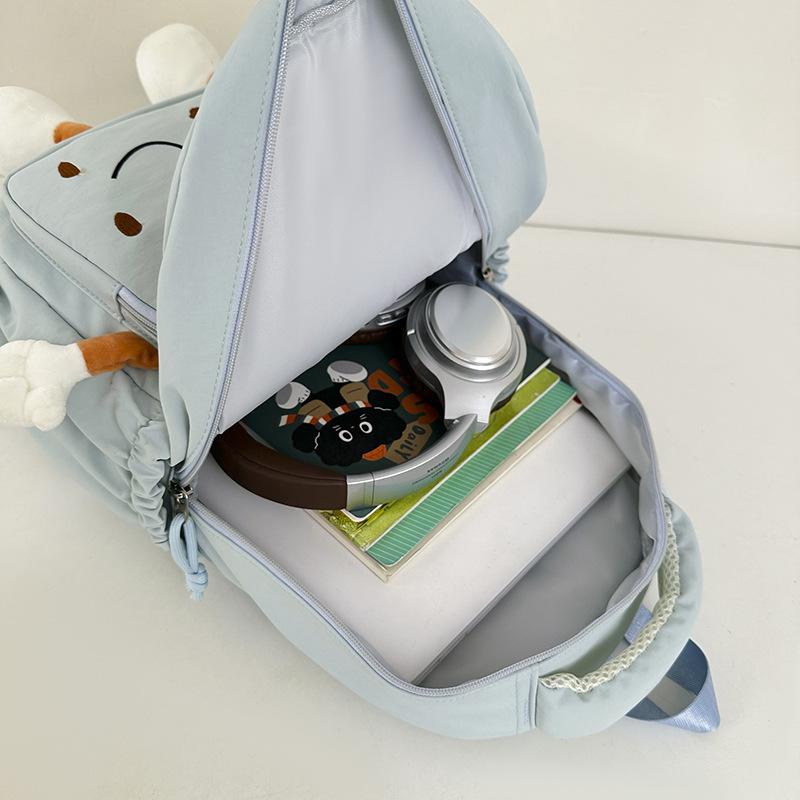 Schoolbag cute cookies backpack women's 1011 new ugly cute student schoolbag kindergarten light travel small backpack