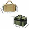 Portable Design Large Capacity Bag Waterproof Travel Tableware Bag  Outdoor Activities