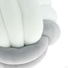 Knot Pillow Ball Tlusté Pohodlné vázané polštáře pro domácí pohovku v obývacím pokoji Světle šedá