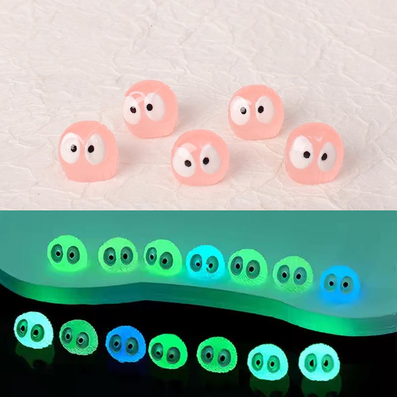 

200/5x светящиеся милые украшения для приборной панели автомобиля в виде сажи, красочные украшения для дома, светящиеся эльфийские феи, садовые украшения своими руками, аксессуары 5PCS оранжевый