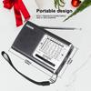 XHDATA D219 Portable Shortwave Wide FM Pocket AA Battery Emergency Easy Horizontal Japanese Instruction Manual Gray Radio, Compact, FM, AM, SW,