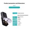 5/10/20Pcs Electrical Connector 2 Pin Way Plug Car Wire Cable Automotive Electrical Connector Strip Terminal Connection