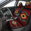 Set of 2 Geometric Patterned Universal Car Seat Covers