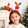 Reindeer Santa Antler Headband: Fun Christmas Hair Accessory for Adults & Kids