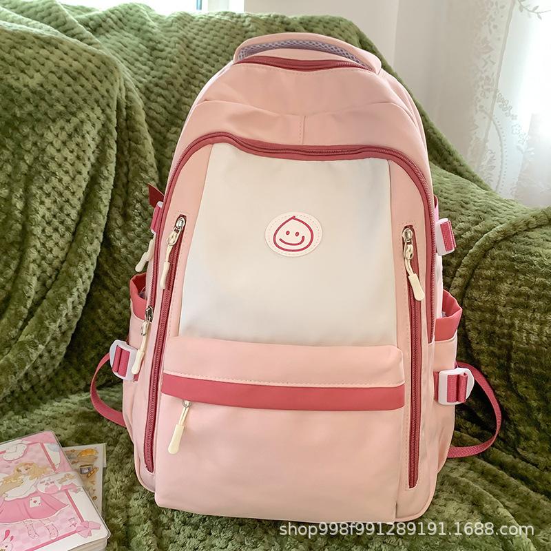School Bag Female College Student College Style High School Student High Quality Fashion Junior High School Student Primary School Student Backpack
