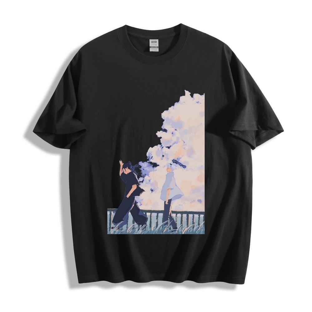 

Jujutsu Kaisen Gojo and Geto T-Shirt - Serene Walk Design Unisex Tee M