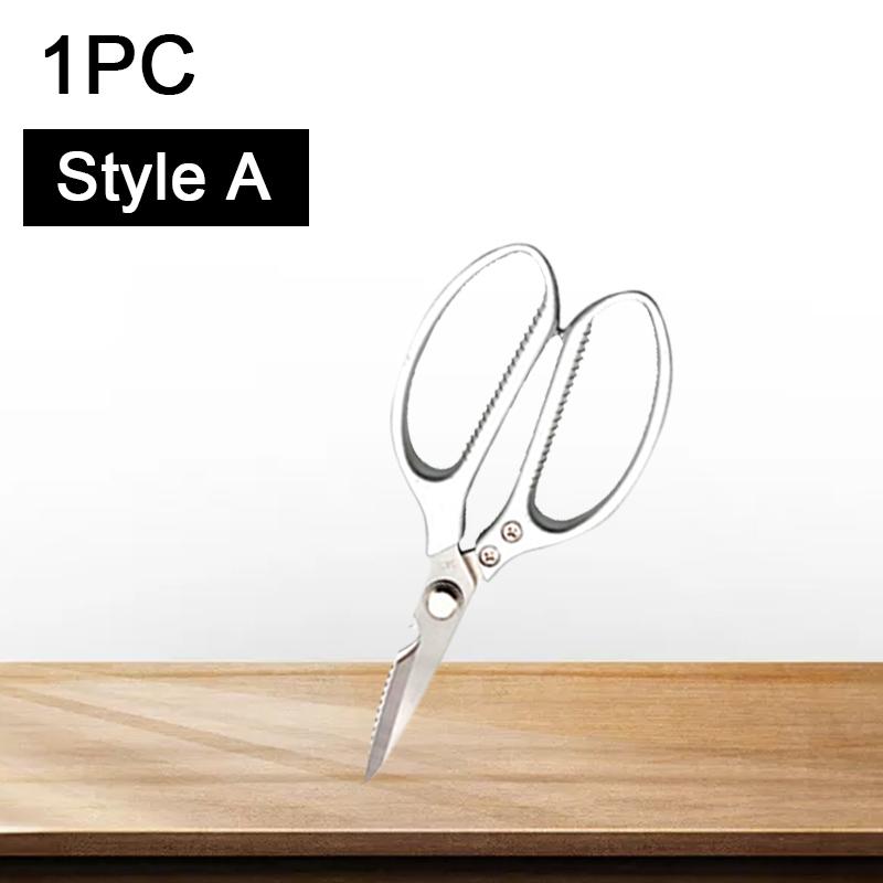Kitchen Scissors Stainless Steel Chicken Bone Shear Sharp Kitchen Poultry Shears Butcher Meat Cleaver Vegetable Fish Duck Cutter