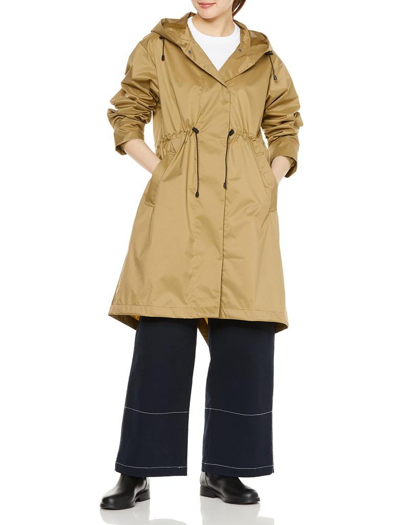 Outdoorové oblečení Kompaktní Aquablock pláštěnka Vodotěsná Prodyšná Sbalitelná jít do od B2MEA250 Kelpová béžová M [Mizuno] Dámská