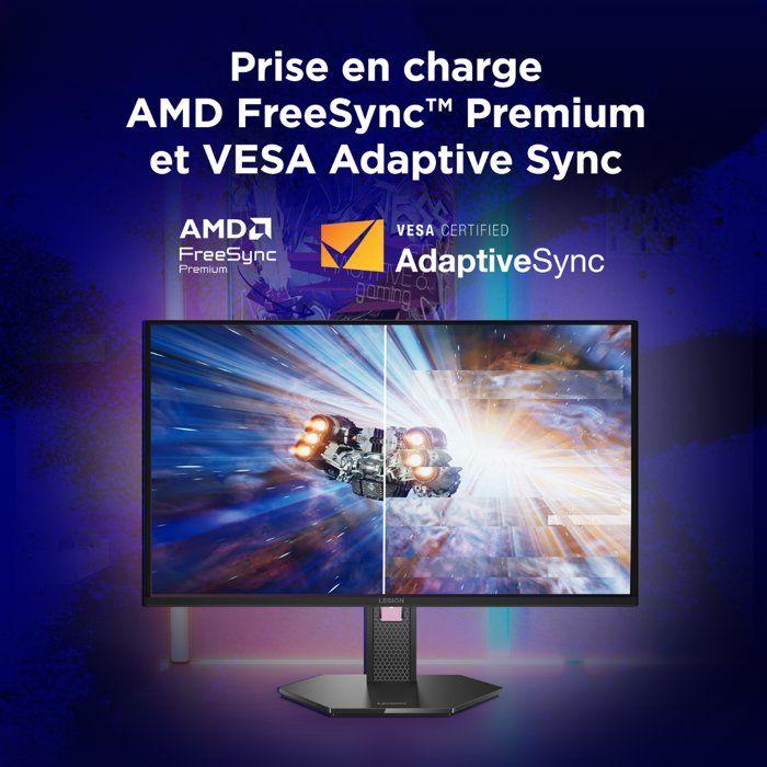GAMING PC MONITOR LENOVO Legion 27Q-10 - 26.5 - QHD - 240Hz - QD-OLED Panel - 0.03ms - Height-Adjustable Stand