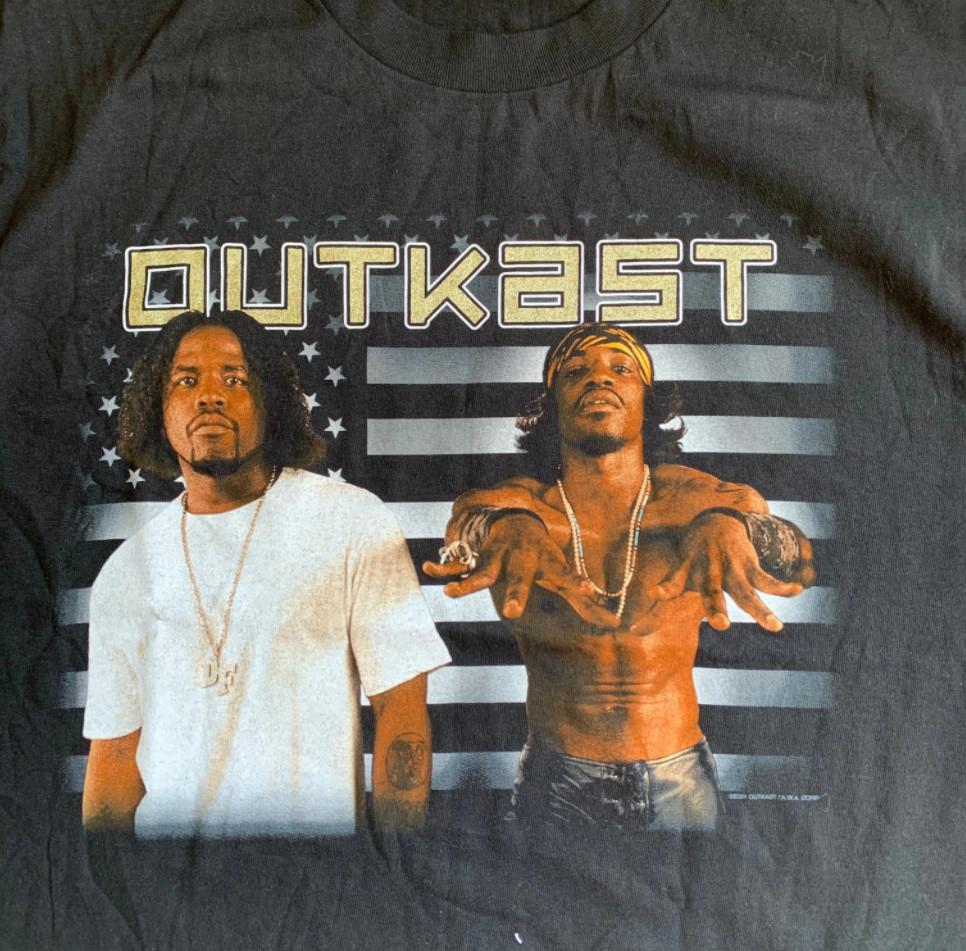 Rare! Outkast Band T-shirt Tee Unisex Unisex T-Shirt L