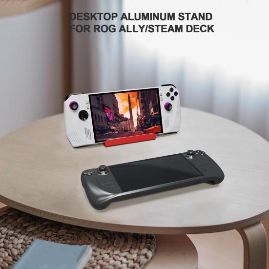 Game Console Bracket Anti-Slip 5 Card Aluminum Alloy Slots Handheld Game Console Desktop