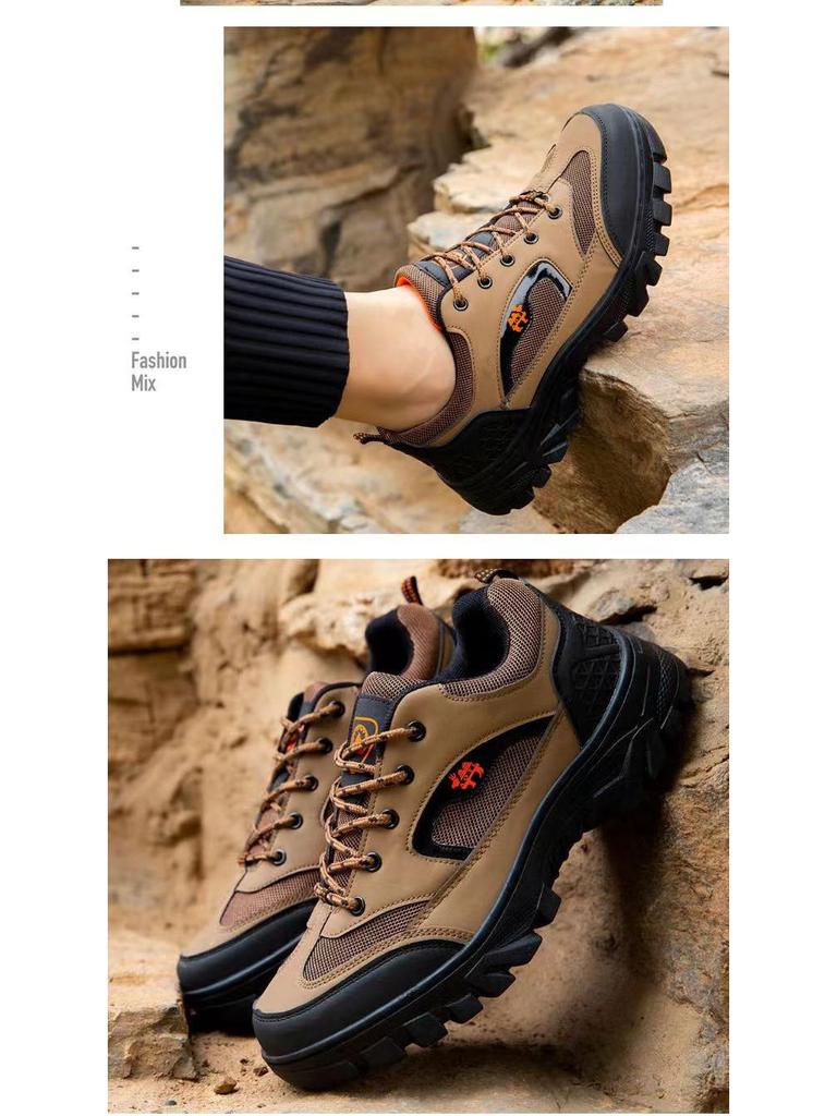 Men's Comfortable Wear-Resistant Hiking and Running Shoes