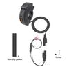 Motorcycle Dual USB Phone GPS Fast Charger Adapter Handlebar Mounting Charging