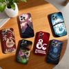 D-dungeons and D-Dragons  Phone Case For iPhone 17,16,15,14,13,12,11 Plus,Pro Max,XS,Soft Silicone Black Cover