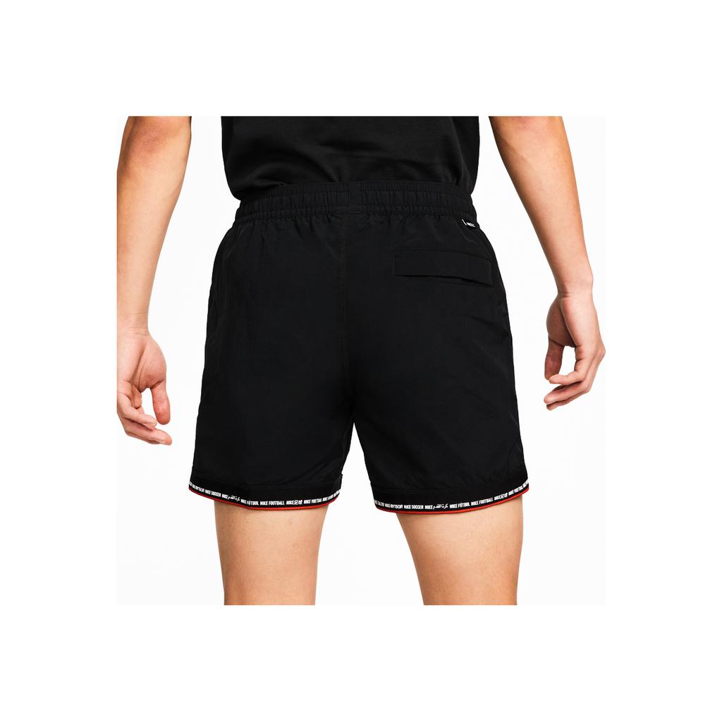 Nike F.C. Tribuna Casual Breathable Woven Spliced Embroidered Logo Soccer Shorts Men Shorts Black DH9679-010