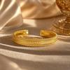 Gold-Plated Filigree Bracelet with Wealth Motifs - Chinese Light Luxury Jewelry
