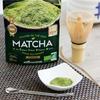 Matcha Tea Set + Whisk + Bamboo Spoon + Stainless Steel Straw with Filter