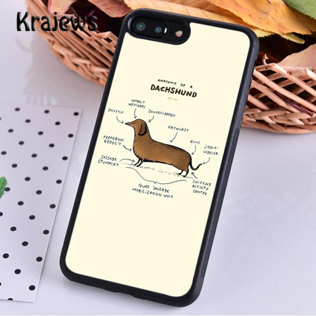 Dachshund Sausage Dog Lover heartbeat For iPhone 17 Air 16 Phone Case Cover 15 14 plus 12 13 pro max