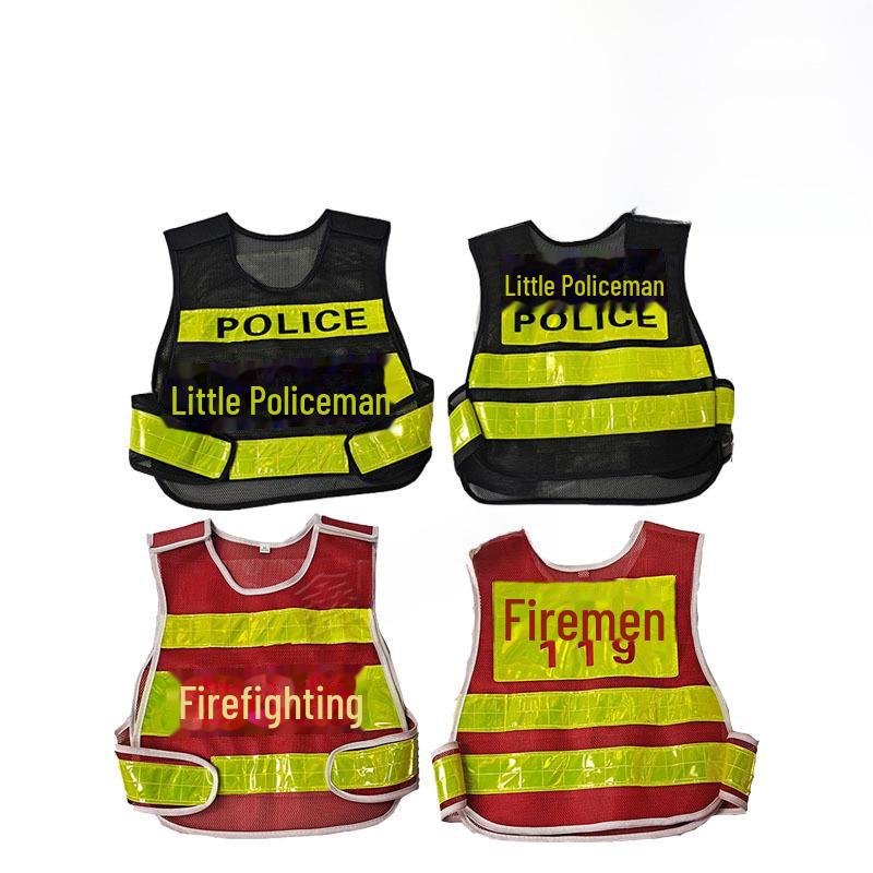 High-Visibility Reflective Safety Vest for Traffic and Construction Workers