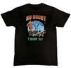 Camiseta Masculina Vintage No Doubt Tour '97 Tragic Kingdom