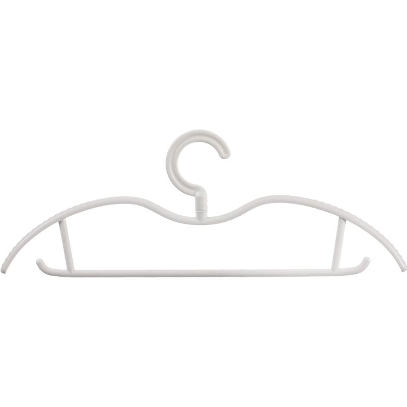 

5PCS Durable Modern Hook Type Plastic Sustainable Clothes Hanging Support Balcony Anti-drum Bag Seamless Non-slip Hanger белый