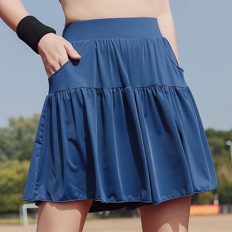 

Женские летние спортивные шорты большого размера, средней посадки, свободного кроя, для бега, йоги и фитнеса 2XL синий