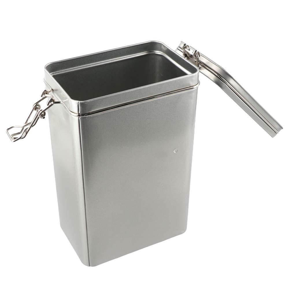 Hermetyczny pojemnik na kawę Vintage puszka metalowe pudełko pojemnik metalowy pojemnik do przechowywania żywności dom