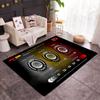 Formula 1 Chinese Grand Prix 2019 Pirelli Tire Display Premium Crystal Velvet Area Classic Design Nonslip Durable Polyester Area For Playroom Living