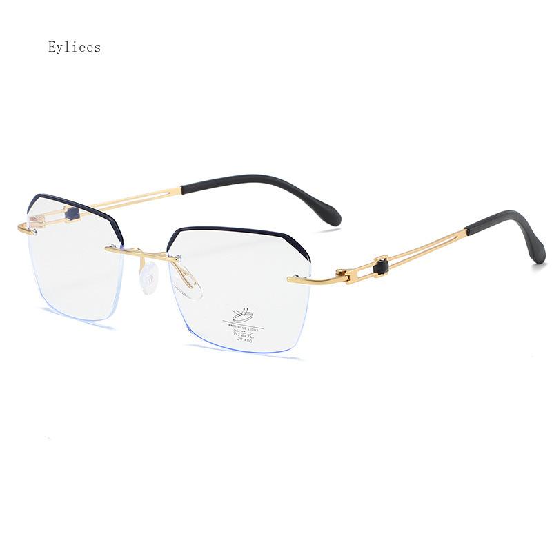 

Квадратные очки для чтения для мужчин и женщин, металлические очки с защитой от синего света для пресбиопии, очки для компьютера против усталости +1.5 +2.0 +2.5 +3.0 4