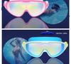 Kids' Anti-Fog HD Swimming Goggles - Large Frame for Boys, Girls, Students, Diving & Swimming Gear.