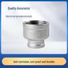 304 Stainless Steel Male Thread Reducer Bushing Pipe Joint for Heating Systems