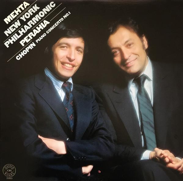 LP Record ZUBIN MEHTA FRDRIC CHOPIN MURRA Chopin Piano Concerto No. 1 M35893 CBS Masterworks 1980 US Rock Used